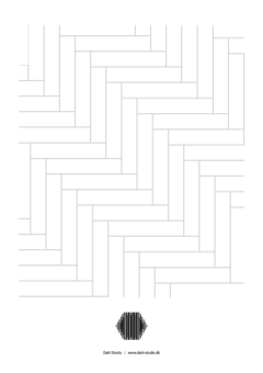 Herringbone diagonal