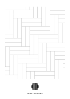 Double herringbone diagonal